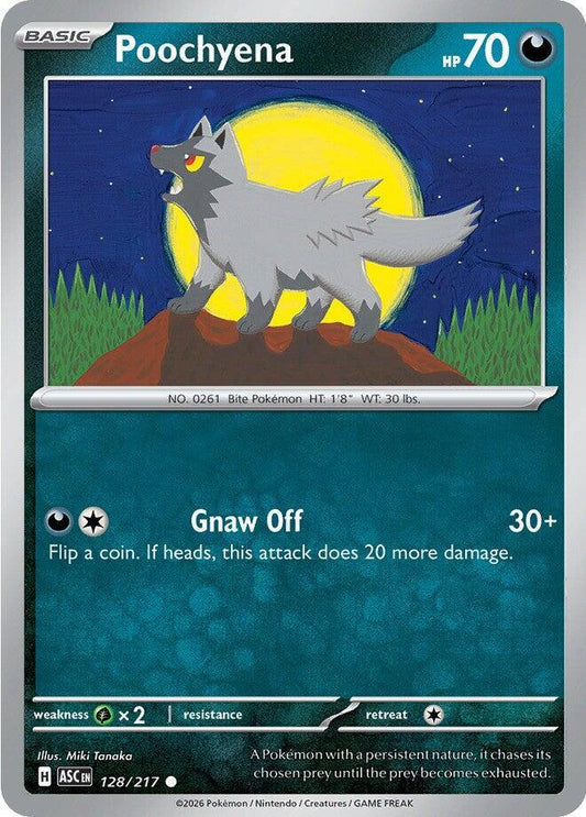 Poochyena 128/217 (ME: Ascended Heroes) 