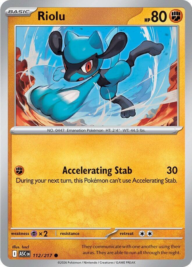 Riolu 112/217 (ME: Ascended Heroes) 