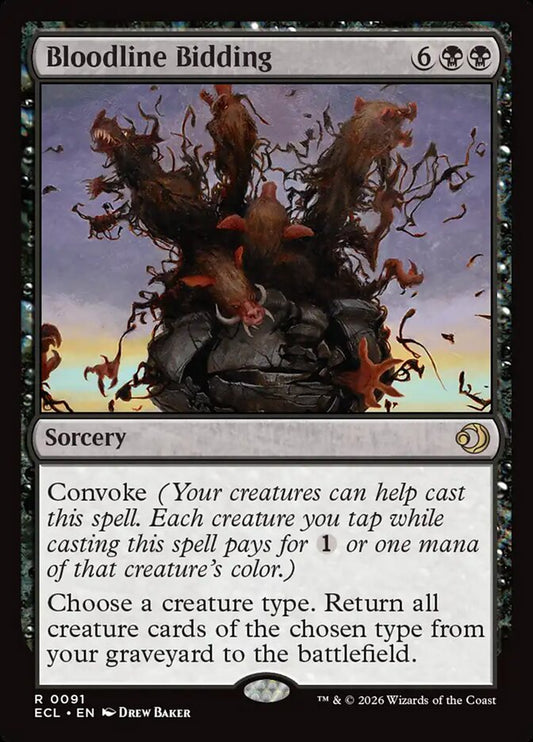 Bloodline Bidding 91/273 (Lorwyn Eclipsed) 