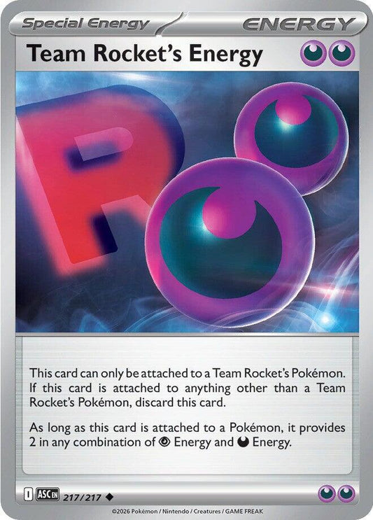 Team Rocket's Energy 217/217 (ME: Ascended Heroes) 