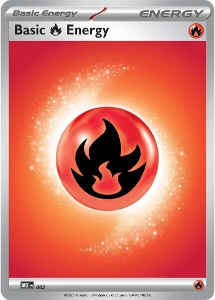 Basic Fire Energy 2 (MEE: Mega Evolution Energies) 