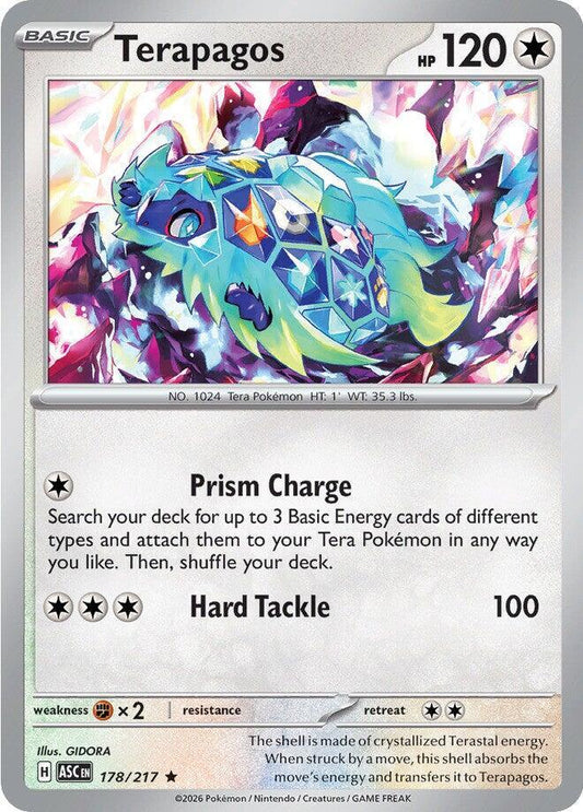 Terapagos 178/217 (ME: Ascended Heroes)  - Holofoil