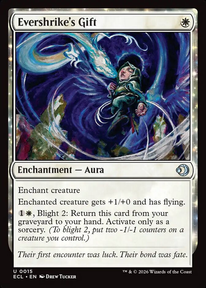 Evershrike's Gift 15/273 (Lorwyn Eclipsed) 