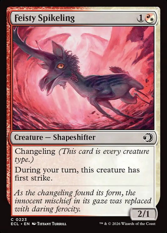 Feisty Spikeling 223/273 (Lorwyn Eclipsed) 