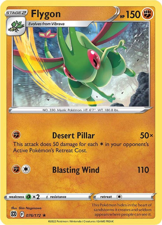 Flygon 076/172 (SWSH09: Brilliant Stars) 