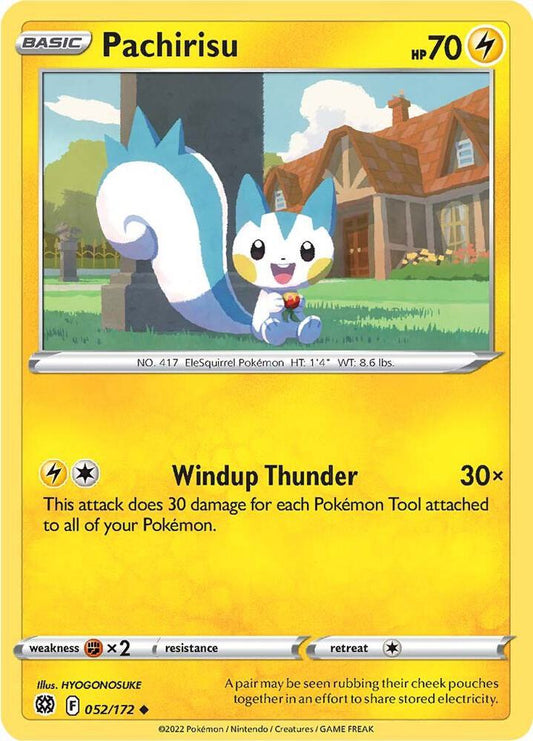 Pachirisu 052/172 (SWSH09: Brilliant Stars) 