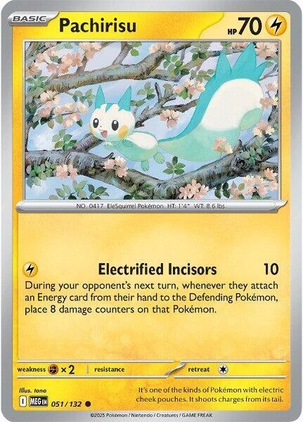 Pachirisu 051/132 (ME01: Mega Evolution) 