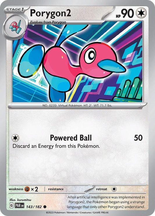 Porygon2 143/182 (SV04: Paradox Rift) 