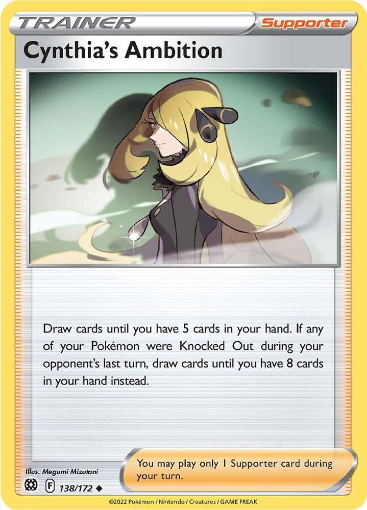 Cynthia's Ambition 138/172 (SWSH09: Brilliant Stars) 