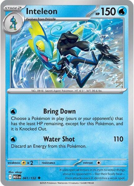 Inteleon 041/132 (ME01: Mega Evolution) 