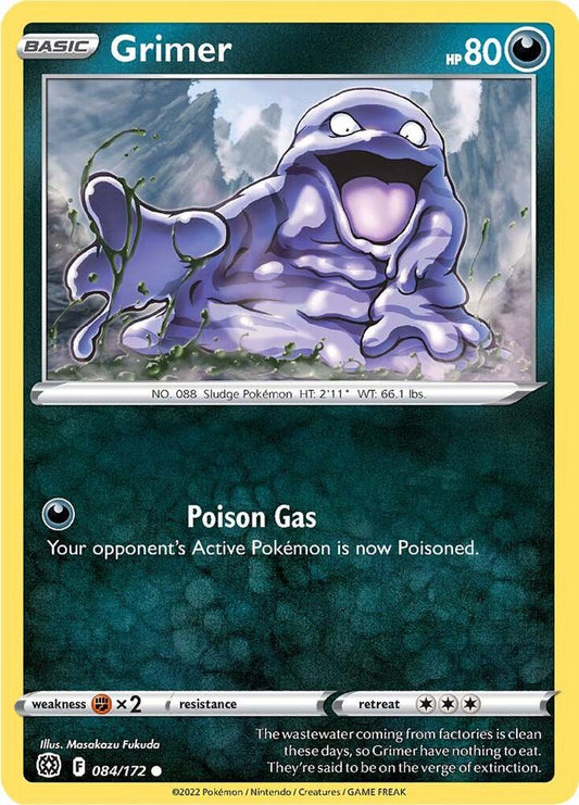 Grimer 084/172 (SWSH09: Brilliant Stars) 