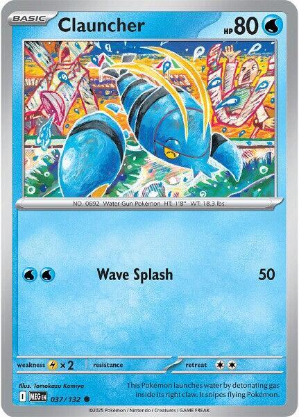 Clauncher 037/132 (ME01: Mega Evolution) 