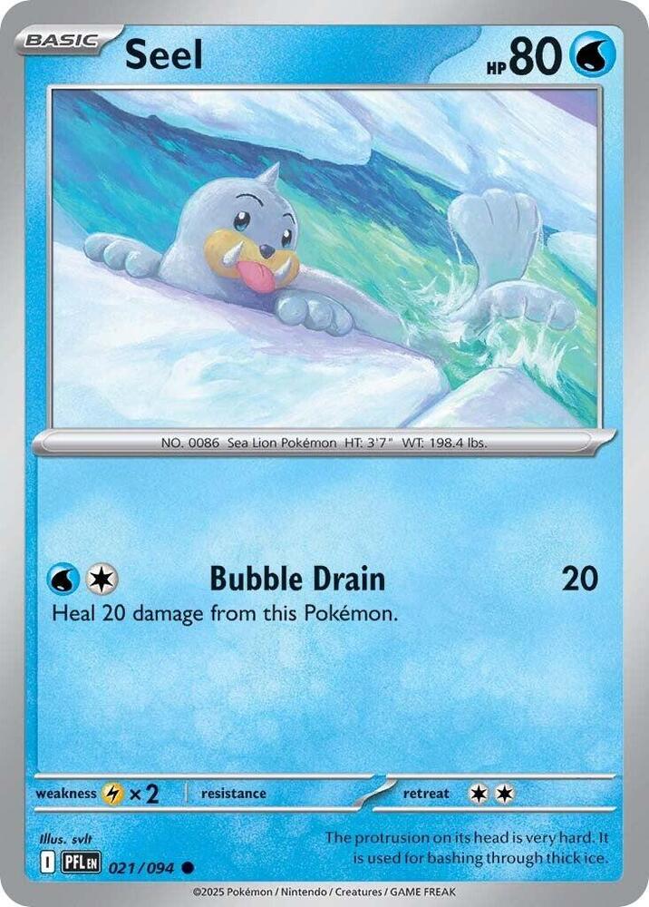 Seel 021/094 (ME02: Phantasmal Flames) 