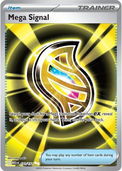 Mega Signal 171/132 (ME01: Mega Evolution)  - Holofoil