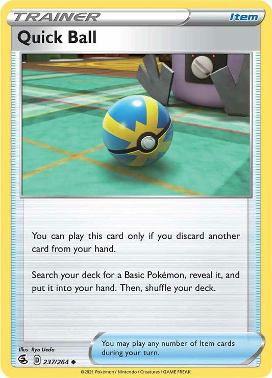 Quick Ball 237/264 (SWSH08: Fusion Strike) 