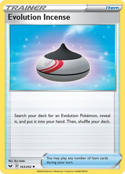 Evolution Incense 163/202 (SWSH01: Sword & Shield Base Set) 