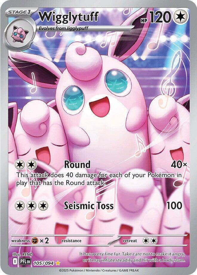 Wigglytuff 105/094 (ME02: Phantasmal Flames)  - Holofoil