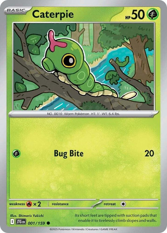Caterpie 001/159 (SV09: Journey Together) 