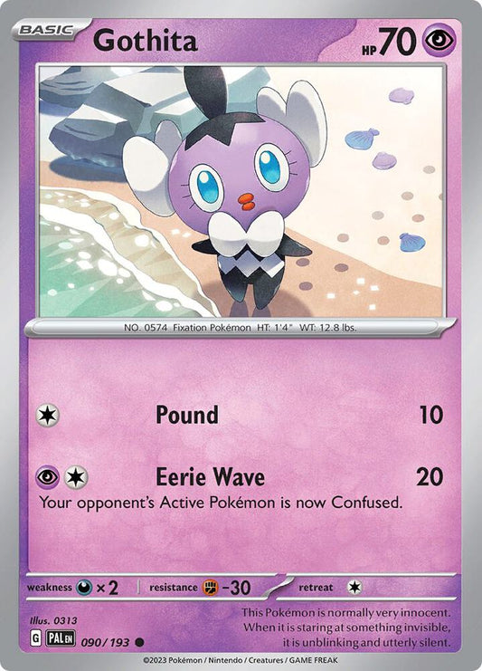 Gothita 090/193 (SV02: Paldea Evolved) 