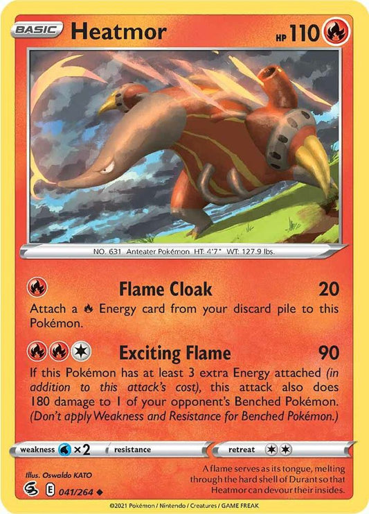 Heatmor 041/264 (SWSH08: Fusion Strike) 