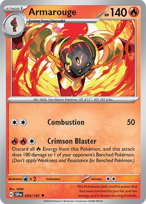 Armarouge 034/191 (SV08: Surging Sparks) 