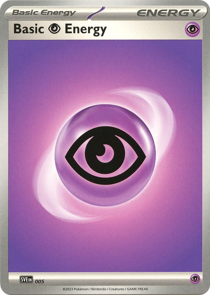 Basic Psychic Energy 005 005 (SVE: Scarlet & Violet Energies) 
