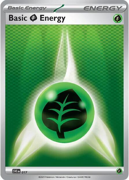 Basic Grass Energy 017 (SVE: Scarlet & Violet Energies) 