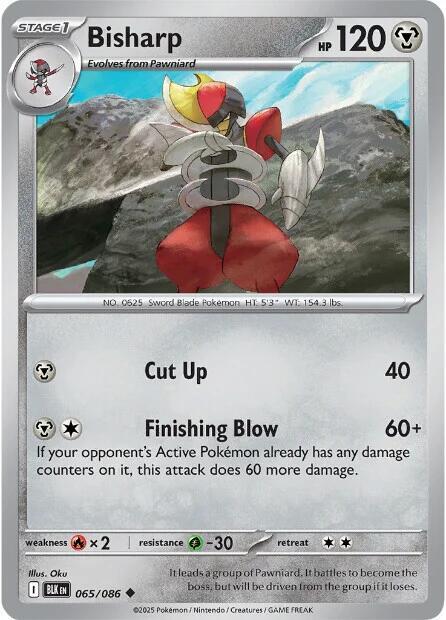 Bisharp 065/086 (SV: Black Bolt) 
