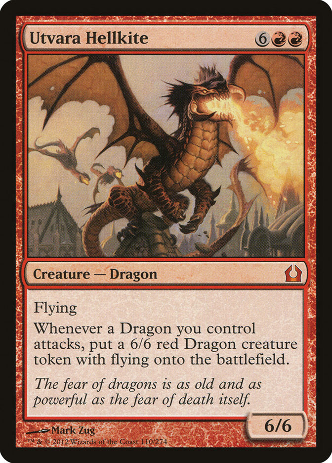 Utvara Hellkite 110 (Return to Ravnica)  - Foil