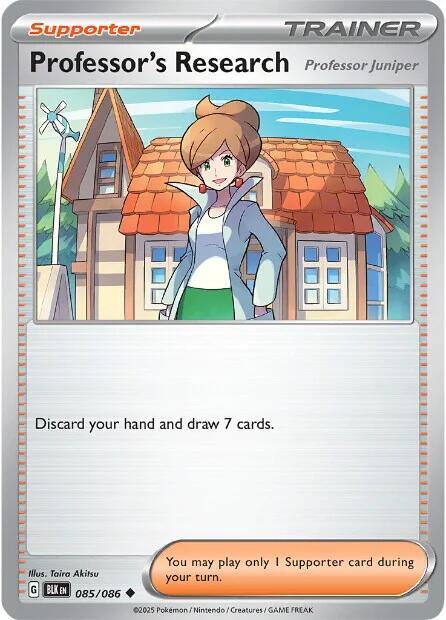Professors Research Professor Juniper 085/086 (SV: Black Bolt) 