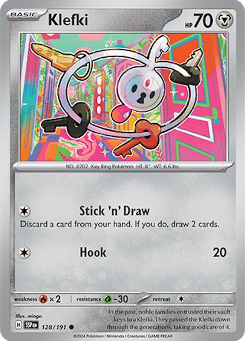 Klefki 128/191 (SV08: Surging Sparks) 