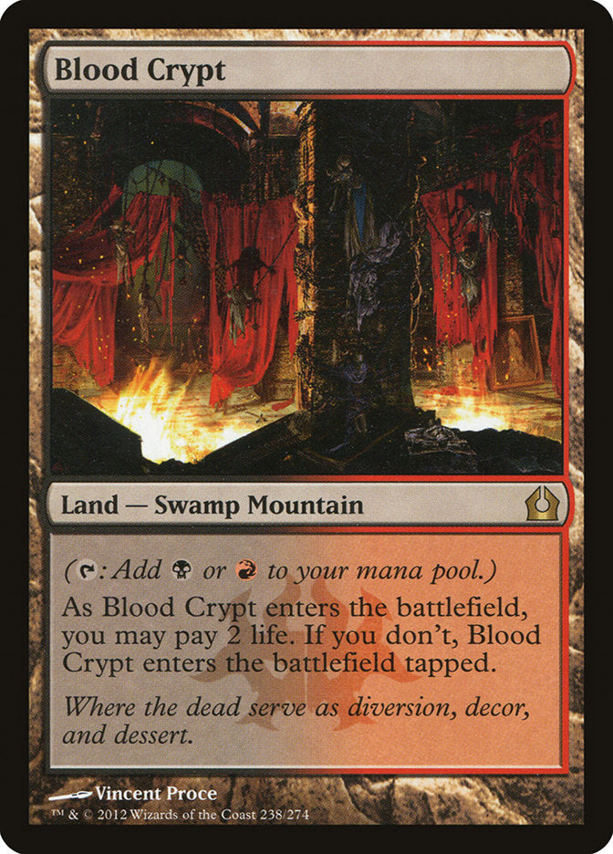 Blood Crypt 238/274 (Return to Ravnica) 