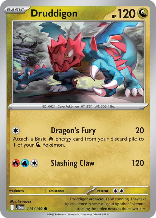 Druddigon 115/159 (SV09: Journey Together) 