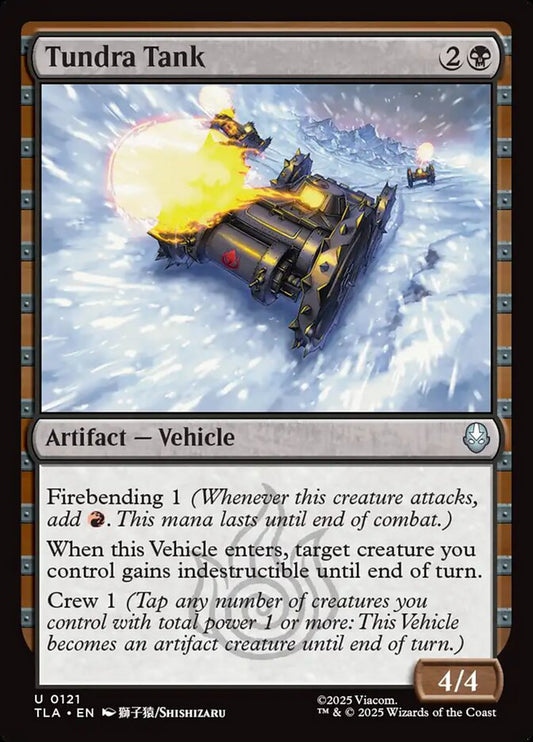 Tundra Tank 121/286 (Avatar: The Last Airbender)  - Foil