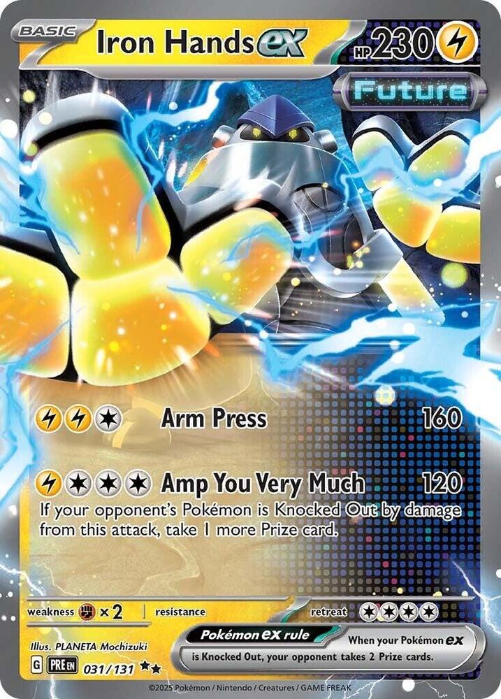 Iron Hands ex  031/131 (SV: Prismatic Evolutions)  - Holofoil