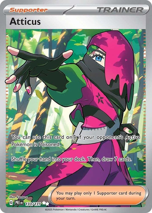 Atticus 133/131 (SV: Prismatic Evolutions)  - Holofoil