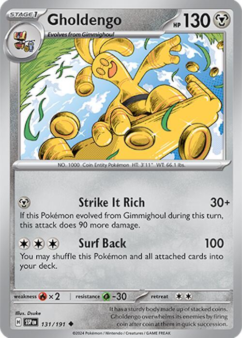 Gholdengo 131/191 (SV08: Surging Sparks) 