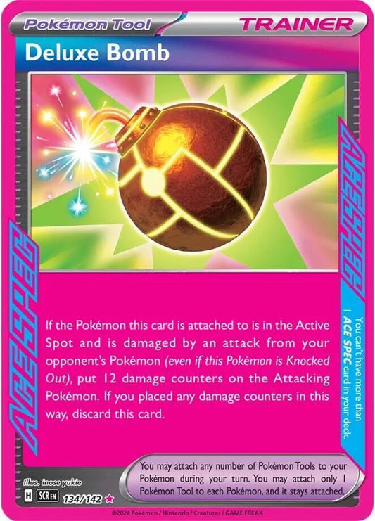Deluxe Bomb 134/142 (SV07: Stellar Crown)  - Holofoil