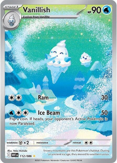Vanillish 112/086 112/086 (SV: White Flare)  - Holofoil