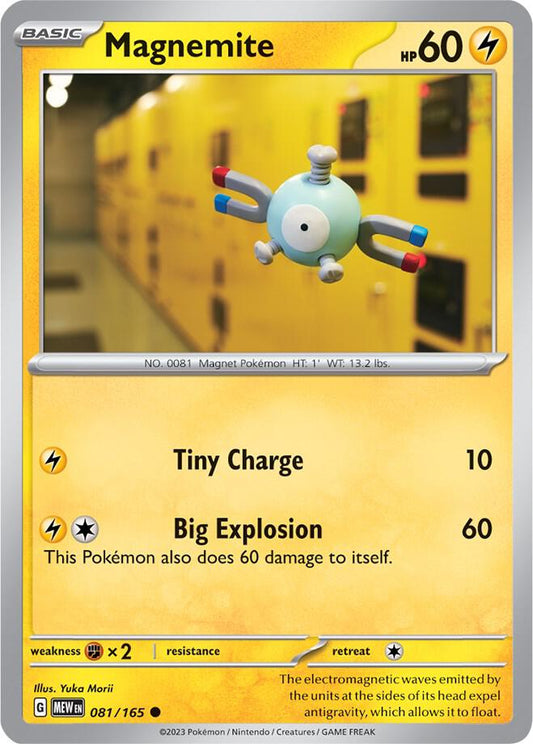 Magnemite 081/165 (SV: Scarlet & Violet 151) 