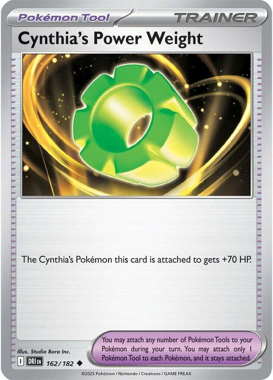 Cynthia's Power Weight 162/182 (SV10: Destined Rivals) 