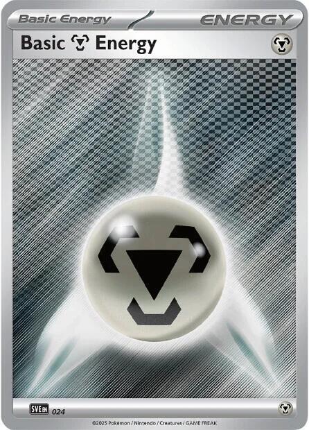 Basic Metal Energy 024 (SVE: Scarlet & Violet Energies) 