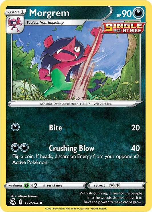 Morgrem 177/264 (SWSH08: Fusion Strike) 