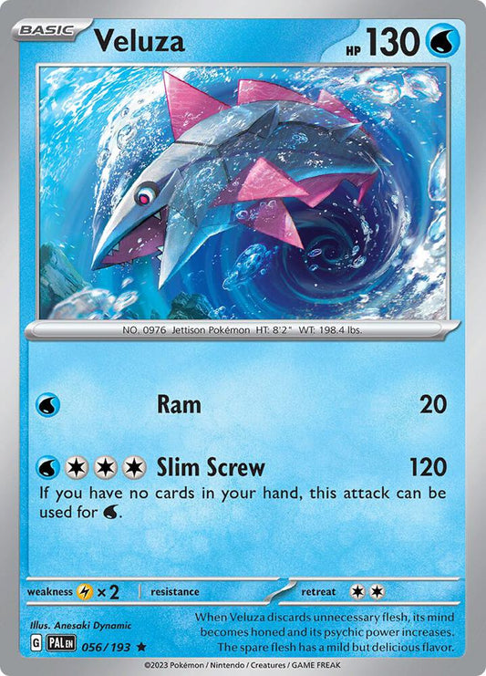 Veluza 056/193 (SV02: Paldea Evolved)  - Holofoil