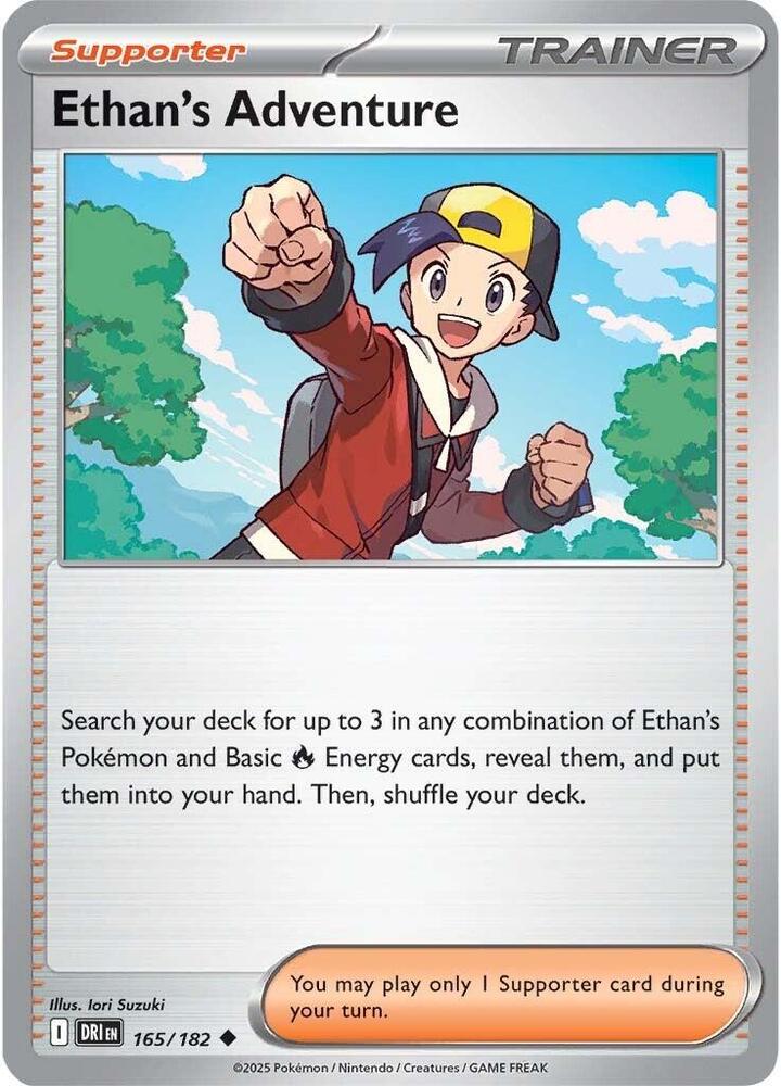 Ethan's Adventure 165/182 (SV10: Destined Rivals) 