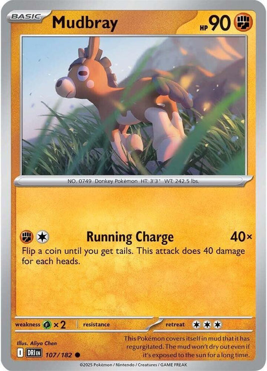 Mudbray 107/182 (SV10: Destined Rivals) 