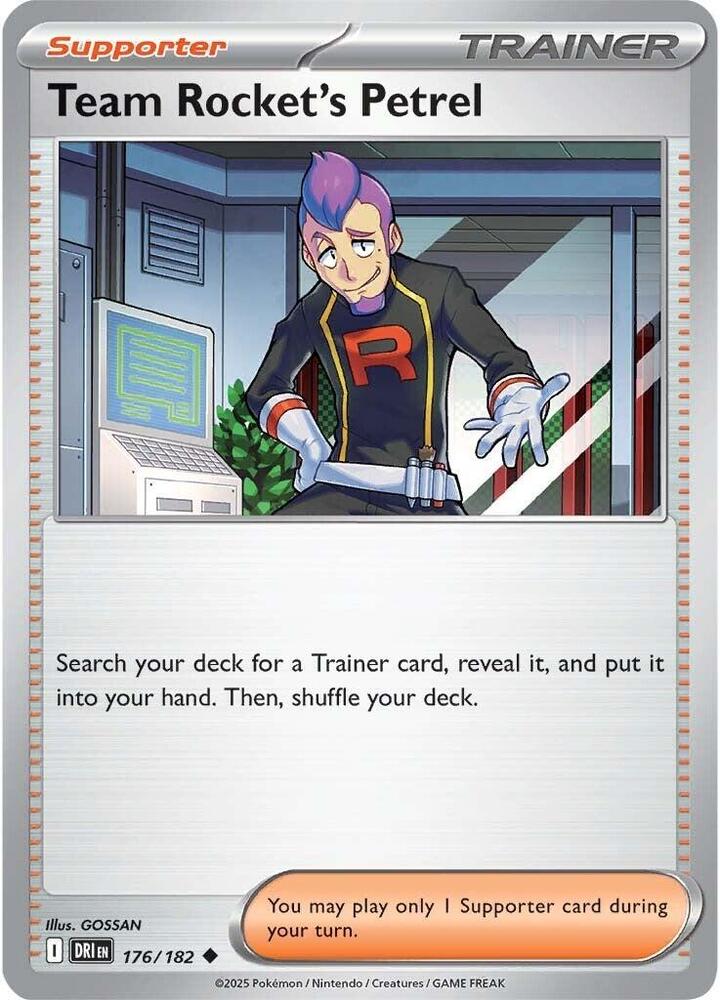 Team Rocket's Petrel 176/182 (SV10: Destined Rivals) 