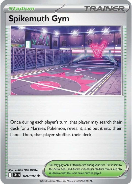 Spikemuth Gym 169/182 (SV10: Destined Rivals) 