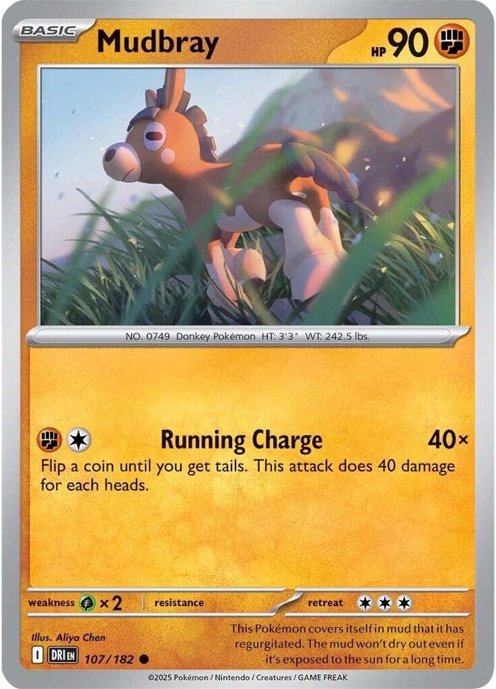 Mudbray 107/182 (SV10: Destined Rivals) 