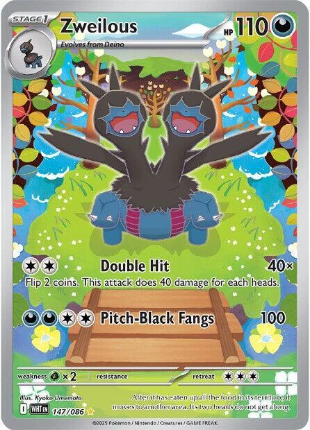 Zweilous 147/086 147/086 (SV: White Flare)  - Holofoil